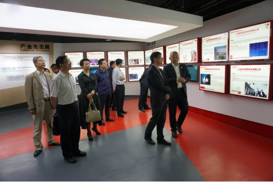 上海科创中心建设办公室领导一行调研张江·兰州久有科技金融创新战略平台